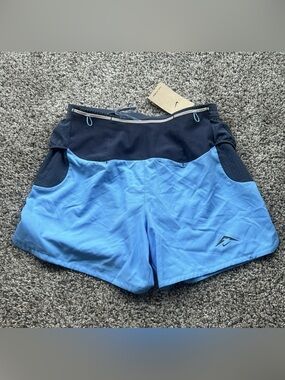 Nike Trail Second Sunrise 5” Mens Lined Running Shorts Blue Small HJ3572-412